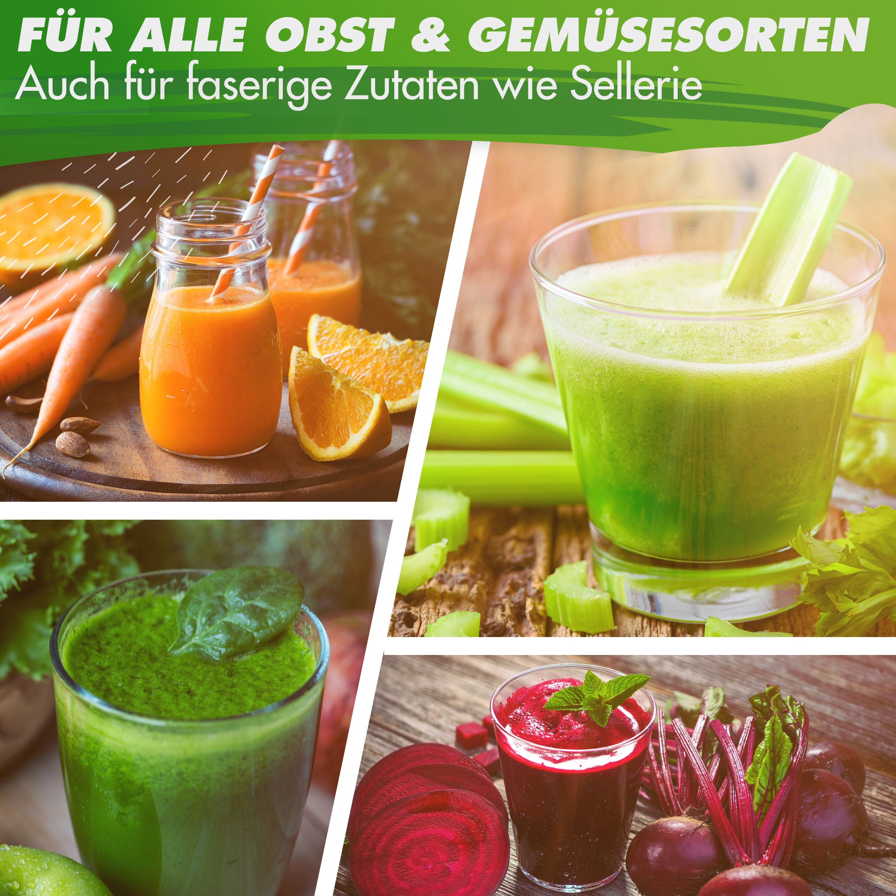 NUTRILOVERS | WissenWasDrinIst Slow Juicer MINI-PRESS SLIM Slow Juicer - Besonders Kompakt & Platzsparend | Entsafter Obst & Gemüse | 100% BPA frei kuechengeraete haushaltsgeraete WissenWasDrinIst