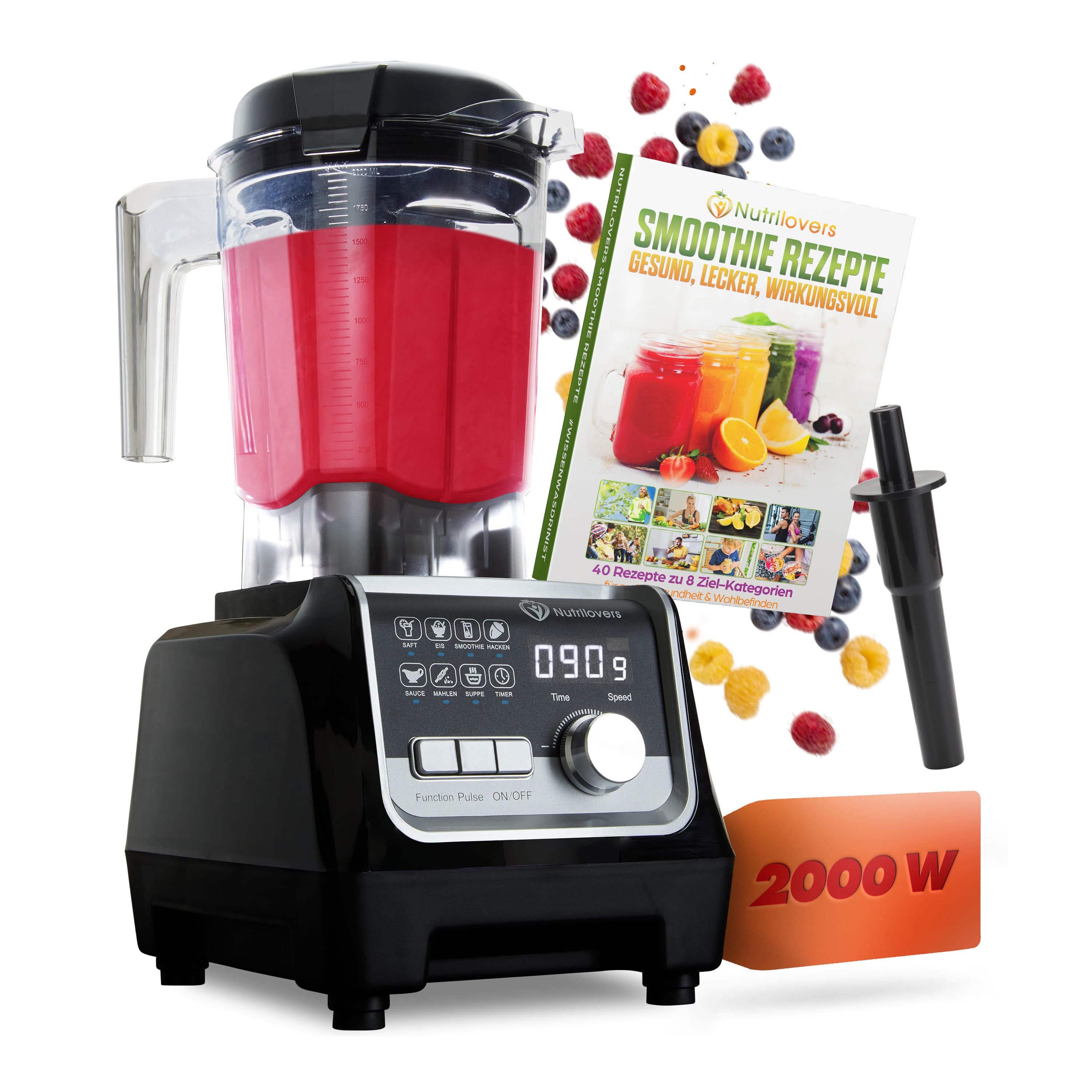 Nutrilovers Smoothie Maker to go BPA frei Leistungsstark